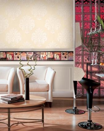 Бордюры для обоев их роль в дизайне