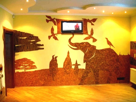 жидкие обои с рисунком в интерьере фото жидкие обои с рисунком в интерьере фото